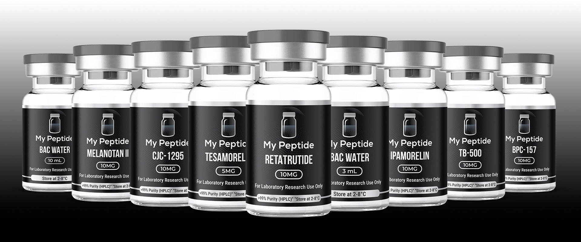 Peptide Research Bundle Stacks Australia
