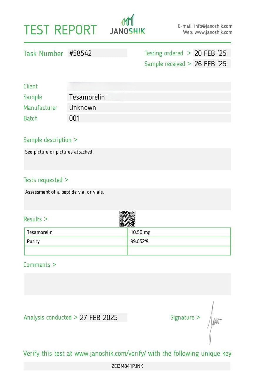 Tesamorelin 5mg
